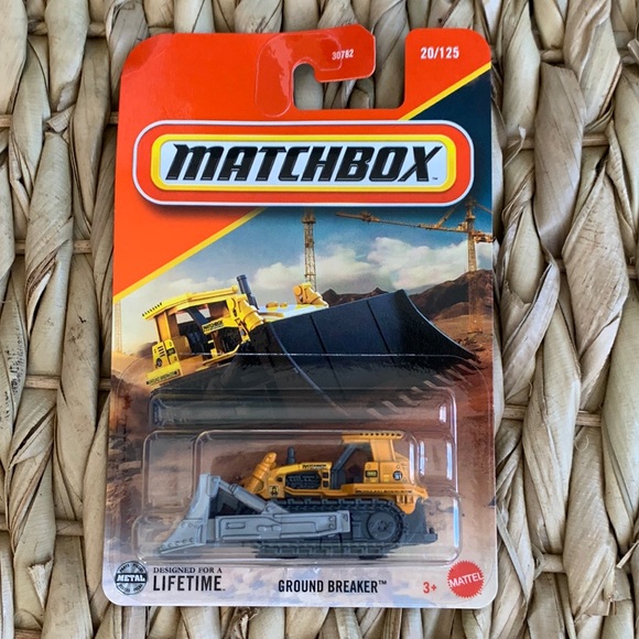 Ground Breaker Matchbox MBX Construction Vehicle 2025 Model MB948 GroundBreaker - Picture 1 of 8